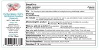 Eye Wash, 1 oz., Screw Top
