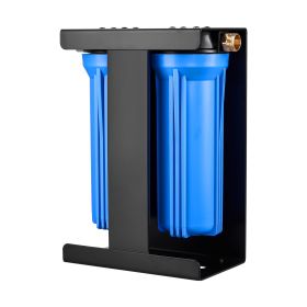 RV Water Filter System 2-Cartridge with Basket for Campers Boats RVs Vans