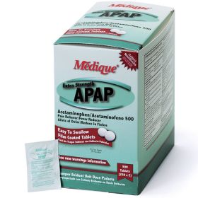 Extra Strength APAP (size: 500/Box)