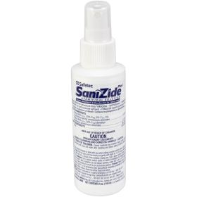 Sanizide Plus environmental surface germicidal solution (size: 4 Oz. Plastic Bottle With Pump Spray, 1 Ea.)