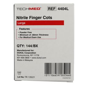 Latex Free Finger Cots - Bag of 144 (size: large)