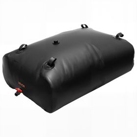 Water Storage Bladder, 87 Gallon (330L) Water Storage Container Tank, 1000D PVC Large Capacity Soft Bag Bladder (Color: Black, Capacity: 330L)
